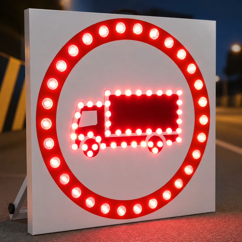 تابلو هشدار LED - نمای جزئیات محصول