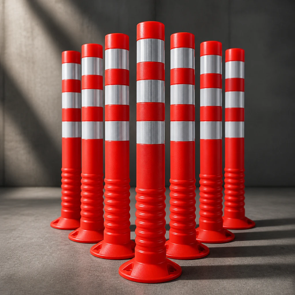 استوانه ترافیکی ایمنی مواد Polyurethane