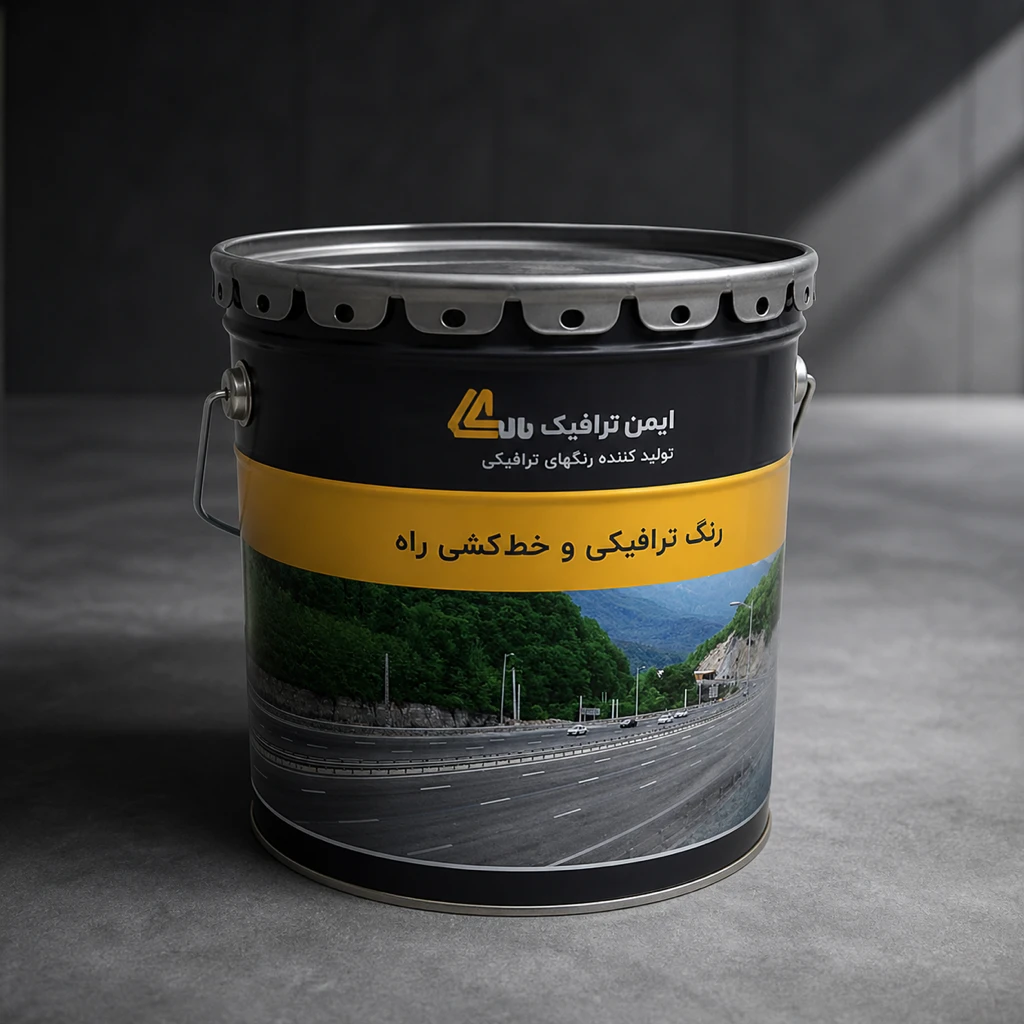 رنگ ترافیکی و خط‌کشی راه